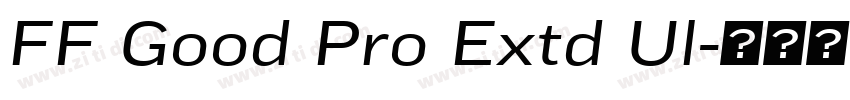 FF Good Pro Extd Ul字体转换
